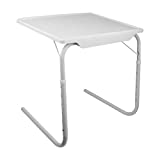 iMounTEK Portable Adjustable Tray Table 6 Height 3 Angle Desk Laptop Eating Working Gaming Dorm Home Bed Couch TV Bed Small Convenient with Moderate Stability