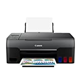 Canon G2260 All-in-One Wired Supertank (MegaTank) Printer | Copier | Scanner| USB Connectivity, Black, one Size (4466C002)