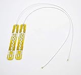 M.2 NGFF Antenna,Pair of IPEX MHF4 2.4G/5G Dual Band 9dbi Gain WiFi Antennas fit for 9560AC 7265AC AX200NGW 9260AC 8265AC 2X M.2(NGFF) Card (30CM) Laptop