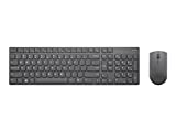 Lenovo - 4X30T25785 Professional Ultraslim Wireless Combo Keyboard and Mouse- US English - USB Type A Wireless RF English (US) - USB Type A Wireless RF 3200 dpi - AAA - Compatible with PC,