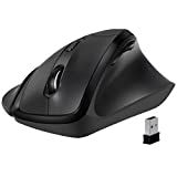 Newtral Ergonomic Mouse,Unique 33 Degree Vertical Wireless Mouse - 2.4GHz Optical Vertical Mice : 3 Adjustable DPI 800/1200/1600 Levels, for Laptop, PC, Computer,Notebook etc, Right Hand( medium)