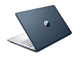HP 2022 15.6' HD BrightView Laptop, Intel Pentium Silver N5030 Processor, 8GB RAM, 256GB PCIe SSD, Intel HD Graphics 605, 720p HD Webcam, Stereo Speakers, Blue, Windows 11, 32GB USB Card