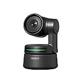 OBSBOT Tiny PTZ Webcam, AI-Powered Framing & Gesture Control, Full HD 1080p Webcam for Video Conferencing, 90-Degree Wide Angle, Low-Light Correction, Works with Zoom, Skype and More