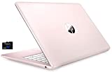 2021 HP Stream 14 inch Laptop, Intel Celeron N4020 Processor, 4GB RAM, 64GB eMMC, WiFi, Bluetooth, Webcam, HDMI, Windows 10 S with Office 365 for 1 Year + Fairywren Card (Rose Pink)