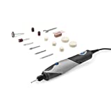 Dremel 2050-15 Stylo+ Versatile Craft Rotary Tool, Wood Carving Detail Tool, Perfect for Glass Etching, Leather Burnishing, Jewelry Making, Polishing, Woodworking and More Craft Projects , Gray