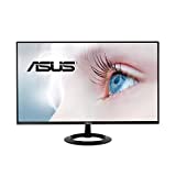 ASUS 23.8” 1080P Monitor (VZ24EHE) - Full HD, IPS, 75Hz, 1ms, Adaptive-Sync/FreeSync, Low blue light, Flicker free, Ultra-slim, VESA Mountable, Frameless, HDMI, VGA