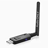 Avantree DG60 Long Range Bluetooth 5.0 USB Audio Adapter for PC Laptop Mac PS4 PS5 Linux, Superior Sound Wireless Audio Dongle for Headphones Speakers, aptX Low Latency, Plug and Play (Audio ONLY)