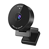 1080P Webcam - USB Webcam with Microphone & Physical Privacy Cover, Noise-Canceling Mic, Auto Light Correction, EMEET C950 Ultra Compact FHD Web Cam w/ 70° View for Meeting/Online Classes/Zoom/YouTube