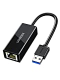 UGREEN USB to Ethernet Adapter for Laptop PC Gigabit USB 3.0 to 10 100 1000 Mbps Network Adapter USB A to RJ45 Wired LAN Adapter Compatible with Nintendo Switch MacBook Windows macOS Linux, and More