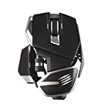 Mad Catz The R.A.T. DWS Bluetooth Wireless Gaming Mouse Dual Mode: Bluetooth 5.0 and 2.4G Wireless -16000 DPI PAW3335DB Optical Sensor (Renewed)
