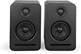 Platin Monaco Satellite Speakers - Wireless Speakers Compatible with Platin Milan & Monaco Surround Sound Systems - Expands Home Theater System Up to 7.1 Channels - (Set of 2)