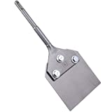 Kelbert-SDS Plus Floor & Wall Scraper Tool – 4 Inch Wide Tile Thinset & Adhesives Removal Bit with Max Heavy Duty Blade – Fits SDS-Plus Rotary Demolition Hammers and Chipping Hammer Drills