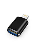 Lightning Male to USB Female Adapter OTG Cable for Apple iPhone 11 12 Mini max pro xs xr x se2 7 8plus Ipad air3 A Camera Memory Stick Connector Keyboard and Mouse Flash Drive Connection Kit Splitter