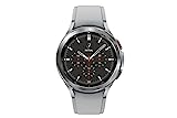 SAMSUNG Galaxy Watch 4 Classic 46mm Smartwatch with ECG Monitor Tracker for Health, Fitness, Running, Sleep Cycles, GPS Fall Detection, Bluetooth, US Version, Silver