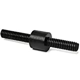 1Pcs 45# Steel Orthodontic/Reversed Trapezoidal Screw, T10 12 14 16 18 20 22 24 25 28 30 32 36 38 L1000MM T-type Screw With Nut, 3D Printer Accessories (Size : T8*2)