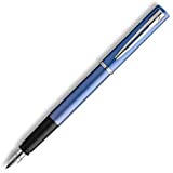 Waterman Graduate Allure Fountain Pen, Blue Lacquer, Fine Nib, Blue Ink, Gift Box