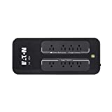Eaton 3S350 UPS Battery Backup & Surge Protector, 350VA / 200W, 8 Outlets for Home or Office Devices