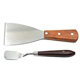 Befenybay 2pcs 3D Printer Removal Tool Kit Enhanced Version-Knife and Spatula with Sturdy Comfort Grips, Sharp and Hardened Blades for Easy Separation of Prints