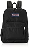 JanSport Cross Town Backpack - School, Travel, or Work Bookbag with Water Bottle Pocket, Black