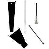 Pre Rolled Cones Cone Loader – 1 1/4 Hemp Cones Funnel Tool For King Size Cones Rolling Papers Prerolled With Tips Packing Stick Cigarette Prerolls Packer | Grinder Brush Cleaner For Herb Grinders