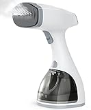 Steamer for Clothes,1800W 15s Heat Up Handheld Garment Steamer,2 Steam Options Fabric Clothing Steamer, Fabric Wrinkles Remover,Steamer with LCD Smart Screen,Upgraded Nozzle and 350ml Water Tank