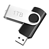 USB 3.0 Flash Drive 1TB, SXINDE Ultra High Speed Flash Memory Stick 1000GB Compatible with Computer/Laptop, Portable Metal Thumb Drive 1TB with Rotated Design - Read and Write Speeds up to 60Mb/s