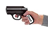 Mace Brand Self Defense Pepper Spray Gun with Strobe LED (Matte Black) – Accurate 20’ Powerful Pepper Spray, Leaves UV Dye on Skin, Integrated LED Light Enhances Aim, Great Self-Defense