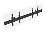 Monoprice 2x1 Menu Board Wall Mount for Screens Between 32in to 65in, Max Weight 66 lbs, VESA Patterns up to 600x400 - Commercial Series