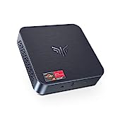 KAMRUI AMD Ryzen 7 3750H Mini PC, Windows 11 Pro 16GB RAM 512 GB SSD Micro Desktop Computers, Radeon RX Vega 10 Graphics, DP 4K Dual Screen, Small Form Factor for Office, Video Editing, Light Gaming