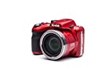 Kodak PIXPRO Astro Zoom AZ421-RD 16MP Digital Camera with 42X Optical Zoom and 3' LCD Screen (Red)