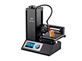 Monoprice 121711 Select Mini 3D Printer V2 - Black With Heated (120 x 120 x 120 mm) Build Plate, Fully Assembled + Free Sample PLA Filament And MicroSD Card Preloaded With Printable 3D Models