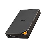 SSK 2TB Portable NAS External Wireless Hard Drive with Own Wi-Fi Hotspot, Personal Cloud Smart Storage Support Auto-Backup, Phone/Tablet PC/Laptop Wireless Remote Access