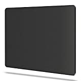 Bitpro LGM Hard Mouse Pad,Unique 3 Layers Mouse Pad with Plastic Surface,Compatible with High DPI Mice Quick Gestures Enhance Precision for Gaming and Office-Large (11.6'x9.5') Black (Black - 1 pc)