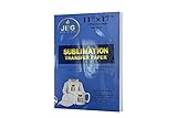 JEGS Sub-Junkies Sublimation Paper – 11 x 17-inch Sublimation Transfer Paper – 100-Sheets Printer Paper – Compatible with Inkjet Printer – High Transfer Color Paper for Printing on Mugs, Shirts, Hats
