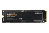 Samsung 970 EVO Plus SSD 2TB NVMe M.2 Internal Solid State Hard Drive w/ V-NAND Technology, Storage and Memory Expansion for Gaming, Graphics w/ Heat Control, Max Speed, MZ-V7S2T0B/AM