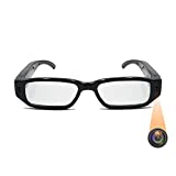 Sheawasy Camera Glasses Full HD 1080p, Video and Photo Shooting Wearable Glasses Camera, Fashion Glasses Mini Video Camera, Unisex Design for Both Man and Woman Use, No Bluetooth or WiFi