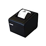 RONGTA POS Printer, 80mm USB Thermal Receipt Printer, Restaurant Kitchen Printer with Auto Cutter Support Cash Drawer,USB Serial Ethernet Interface Optional for Windows/Mac/Linux (RP326)