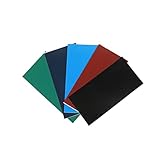 Ortur 5 Kinds of Mixed Color Paper，Color Paper Tools for Laser Engraving Machine，Engraving of Exquisite Patterns.to Color Miniature Glass Stone Material Crystal Jade Accessories (Mix)