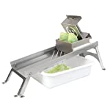 Harvest Fiesta USA Made Mandoline Style Cabbage Slicer, Restaurant Quality Stainless Steel Slicer
