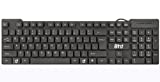 BTO USB Wired Keyboard, 104 Keys with Numeric Pad, Anti Spill and Dust Proof, Slim and Flexible Design, Compatible with Laptop Notebooks, Desktops PCs, Tablets, Towers, Windows 7, 8, 10, 11