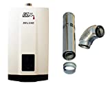 EZ Deluxe Tankless Water Heater - 3.4 GPM - Propane (LPG) Gas - Indoor Whole Home - Digital Display - FREE DIRECT VENT EXHAUST INCLUDED - FREE SHIPPING