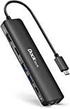 USB C Hub 4K 60Hz, Dockteck 7-in-1 USB C PD Ethernet Hub Dongle with 4K 60Hz HDMI, 1Gbps Ethernet, 100W PD, 2 USB 3.0, SD/Micro SD for MacBook Air/Pro M1 2020, iPad Pro 2021, iPad Mini 6 and More