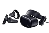 SAMSUNG HMD Odyssey+ Windows Mixed Reality Headset with 2 Wireless Controllers 3.5' Black (XE800ZBA-HC1US)
