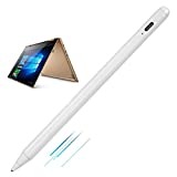 New Yoga 730 2-in-1 Laptop Stylus Pen,Active Stylist Digital Capacitive Pen for Lenovo Yoga 730 7i/9i Touch-Screen Stylus with Ultra Fine Tip,Touch-Control and Rechargeable,White