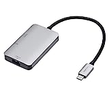 Amazon Basics USB-C 3.1 Adapter with 4K HDMI, USB 3.0 Port, USB-C port and 100W Power Delivery