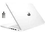 2021 HP Stream 14' HD Laptop Computer, Intel Celeron N4020 Dual-core Processor, 4GB DDR4 RAM, 64GB eMMC, Intel HD Graphics, 1 Year Office 365, Webcam, HDMI, Windows 10S, White, 32GB SnowBell USB Card
