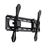 ECHOGEAR Tilting TV Wall Mount for Up to 86' TVs - Maximum Tilt Range On Large TVs - Great for Mounting TV Above A Fireplace - Easy Install & Hardware Included