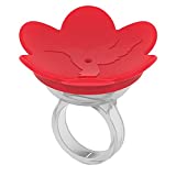 ZUMMR Hummingbird Ring Feeder (Red) - Hand Feed Hummingbirds Right in Your Backyard. Get up Close and Personal with Nature. Proudly Made in The U.S.A. - The Original