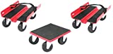 Extreme Max 5800.2000 Economy Snowmobile Dolly System - Red