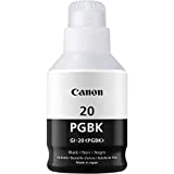 Genuine Canon GI-20 Pigment Black Ink Bottle